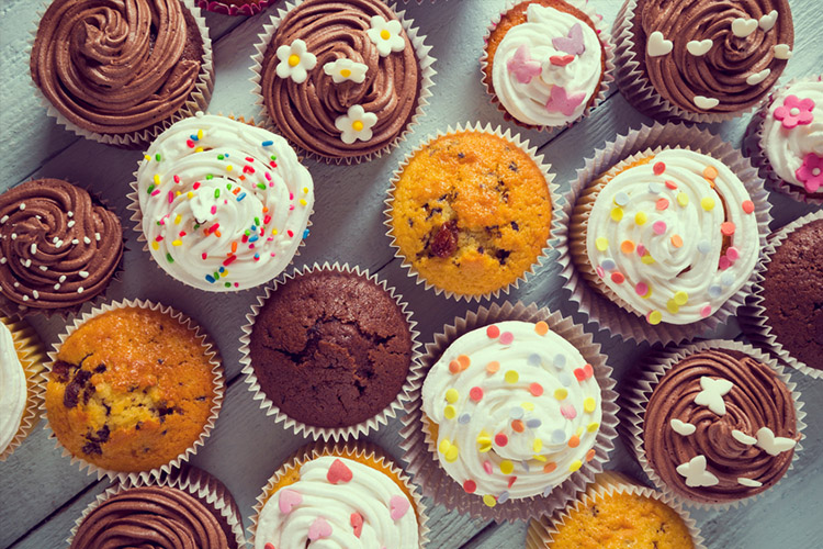 baked goods, muffins, cupcakes, inflammatory foods, trans fats