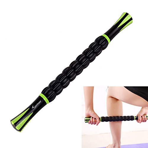 Muscle Roller Stick Sportneer Back Leg Calf Massage Sticks for Atheletes, Massager Tool for Reducing Muscle Soreness, Loosing Tightness and Soothing Cramps