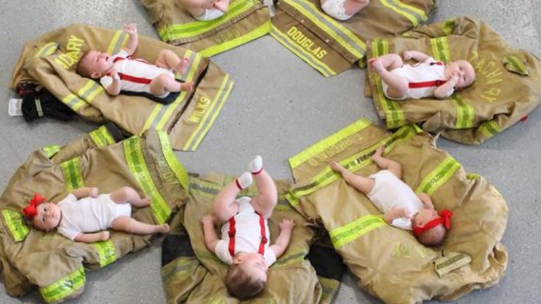 Louisiana's Zachary Fire Department announced its crew welcomed seven babies during the last 11 months.