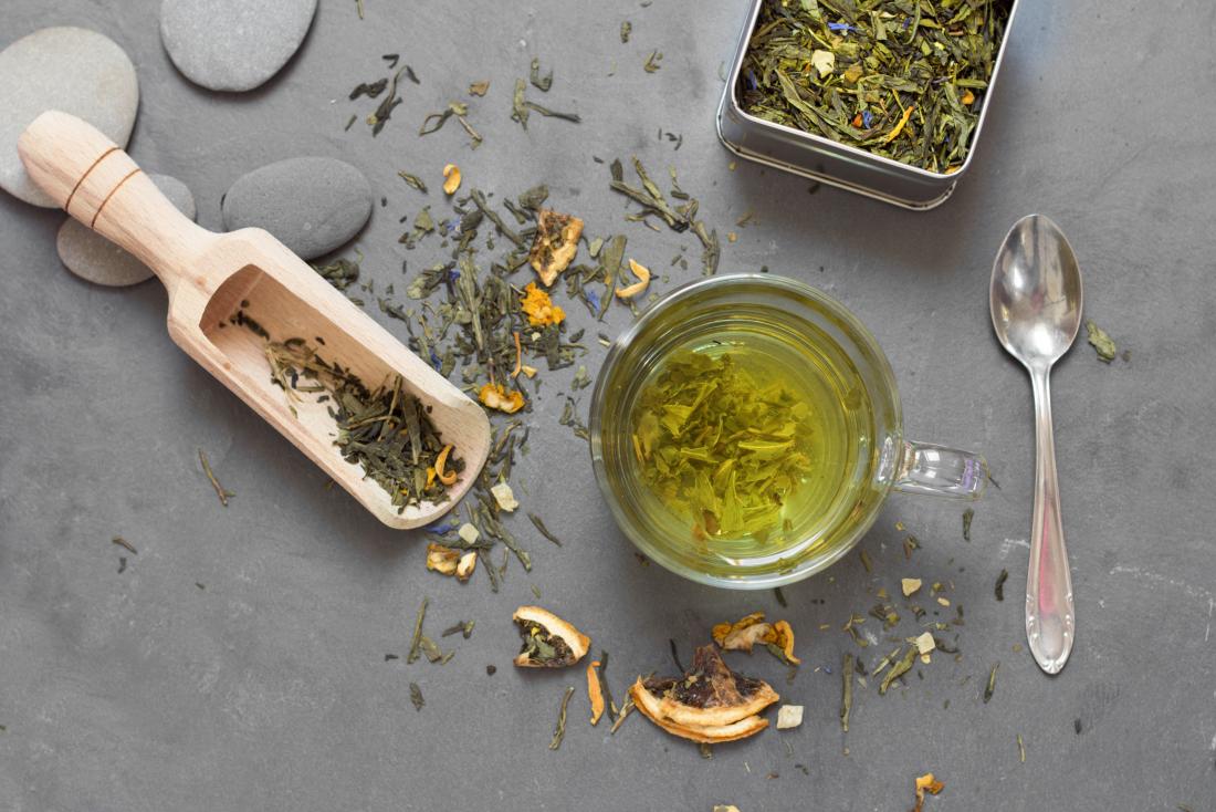 Anti inflammatory herbs green tea