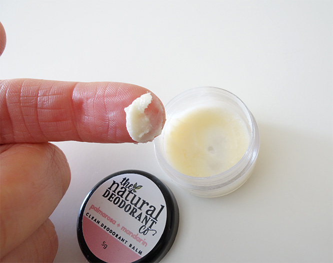 The Natural Deodorant Co Clean Deo Balm - texture